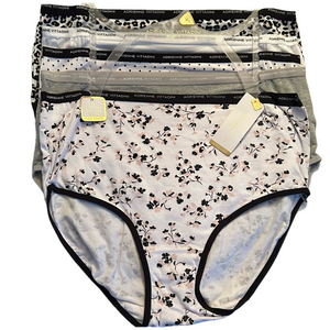 Adrienne Vittadini 5 Cotton Briefs Underwear Floral Animal Print Polka Dot